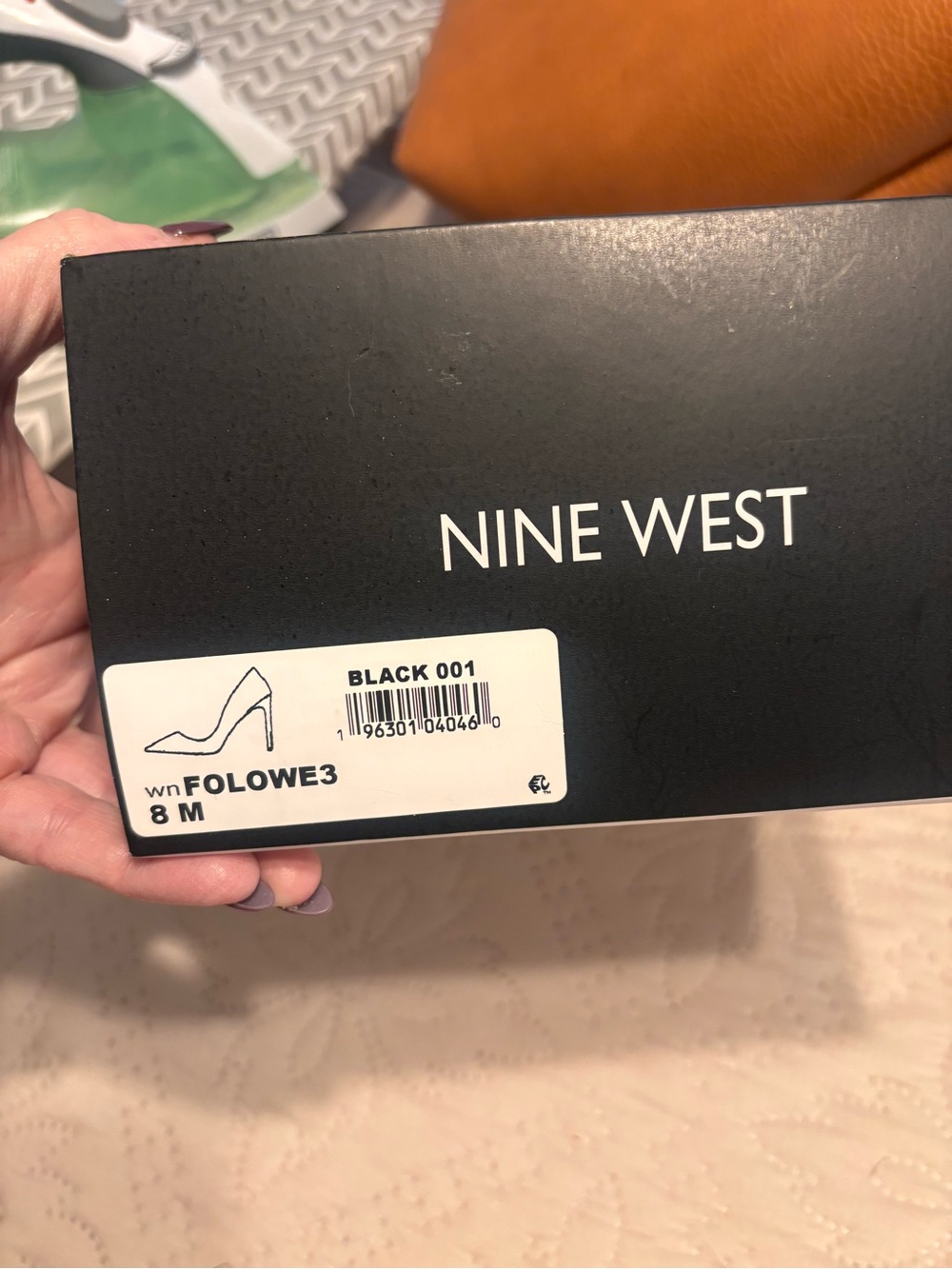 Nine West Black FoloWe3 Women's Pumps